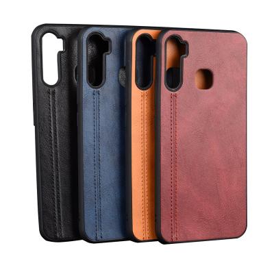 China Luxury Shockproof PU Leather Cases For infinix Note 8 9 7 Hot Vegan 8 10 11s Leather Mobile Phone Back Cover for sale