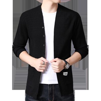 China 2022 New Arrival Fashion Slim Fit Style Anti-pilling Front 2 Open Pocket Man Knit for sale