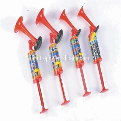 China Folk Art Cheap Hand Pump Air Horn Plastic Air Horn for sale