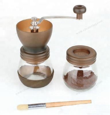 China Commercial Suitable For Family Wooden Brewing For Home Coffee Grinder Large Sale for sale