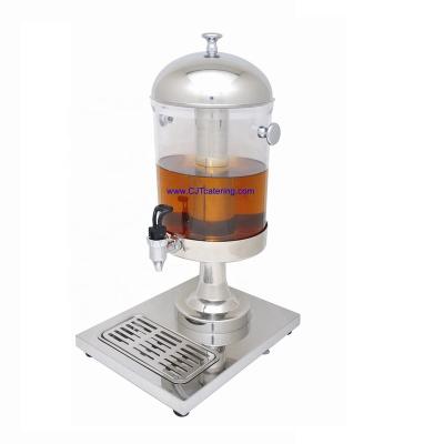 China Cheap Commercial Stainless Steel +PC Juice Milk Beverage Dispenser for Beverage Shop in Hot Sale for sale