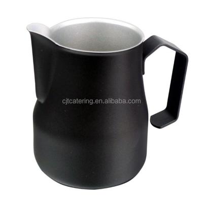 China Wholesale White Milk Jug Milk Frother Launcher Discount CJTcatering Viable Factory Direct for sale