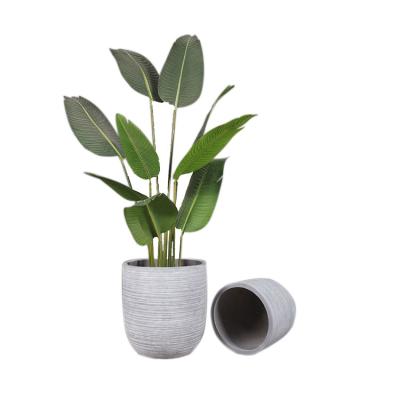 China Modern Making Cement Pots Wholesale Various Cheap Factory Sale Home Decoration Balcony Flower Pot for sale