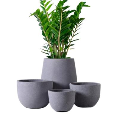 China Wholesale Hot Sale Nordic Style Flower Pots Manufacturer Art Decor Design Making Cement Unique for sale