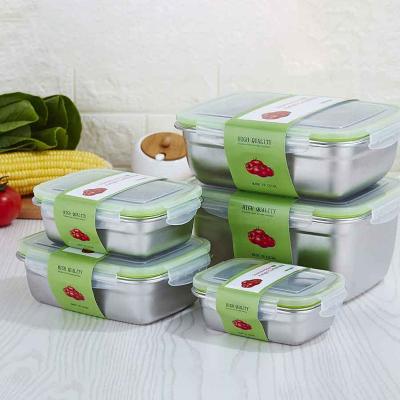 China KJH 550ML Stainless Steel Heatable Living Multifunctional Food Storage Container With Lid for sale