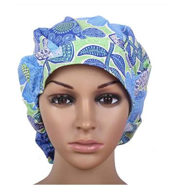 China Amazon Eco - Friendly Hot Sale Nurse Hats With Printing Pattern for sale