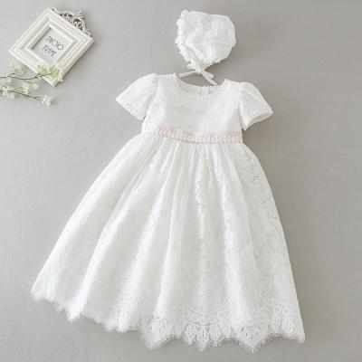 China DMFGD New Arrival 2-12 Years Old Girls Baby Clothes Breathable White Fashion Maxi Long Dress For Party 6129 for sale