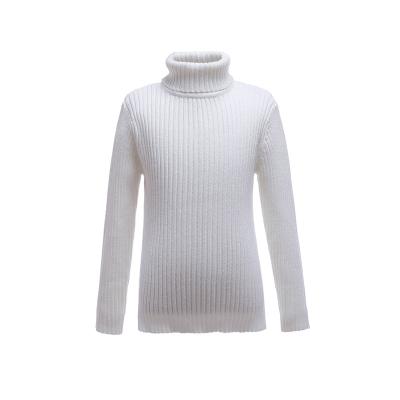 China Autumn Winter Girls Children Kids sweater knitted turtle neck sweaters collar top thick warm sweaters for girls knitting for sale