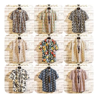 China Anti-pilling Wholesale the latest design of Hawaiian style casual men's shirts for beach parties for sale