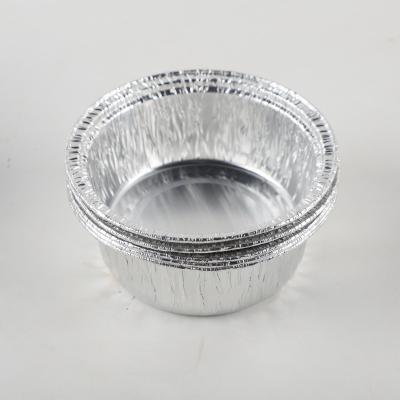 China Food Storage Multi-specifications Thicken Extra Deep Round Disposable Aluminum Foil Bowls for sale