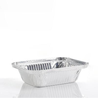 China Food Grade Eco - Friendly Full Size Disposable Biodegradable Aluminum Foil Container for sale