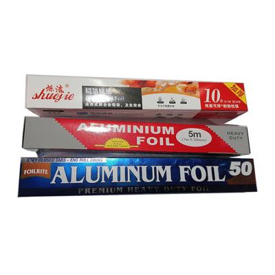 China Widely Used Heavy Duty Aluminum Foil Wrap For Toasting Baking Roasting Household Kitchen Aluminum Foil Supply Roll for sale