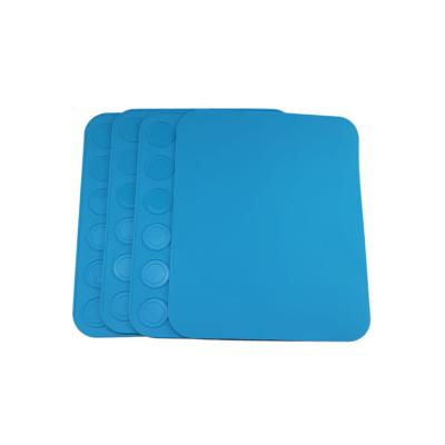 China Wholesale Price Silicone Durable Waterproof Durable Plain Portable Macaron Baking Mat for sale