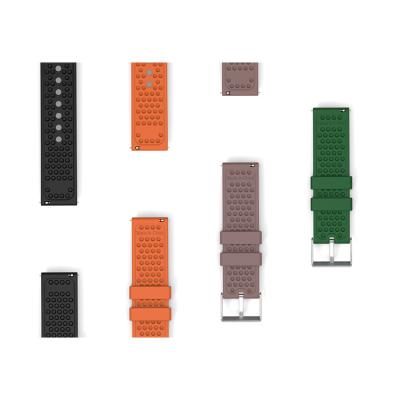 China Factory Direct Wholesale Fashion Length Silicone Watch Strap Custom Watch Band Water Resistant For Smart Watch for sale