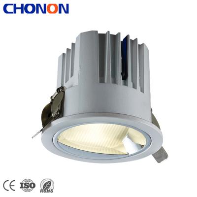 China China Modern Design 75MM Cutout 8W Round Ceiling Downlight With PC Reflector for sale