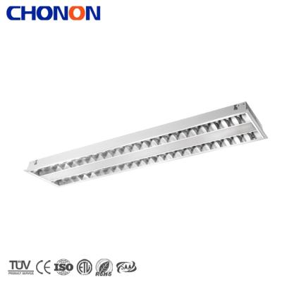 China Low Brightness 1200x300 LED Residential Ceiling Lamp Fixture 36w 40W 48W LED Grille LED Panel Light for sale