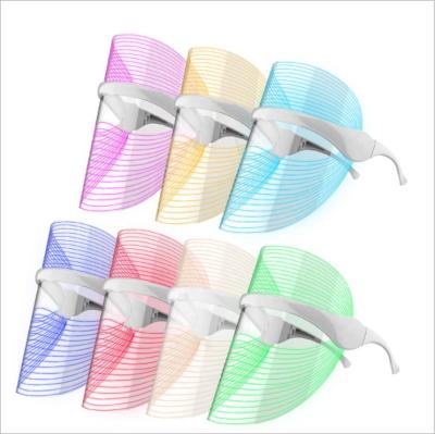 China Skin 7 Colors Face Mask Electric Light Therapy Beauty Machine PDT Light Electric Radio Led Face Mask for sale