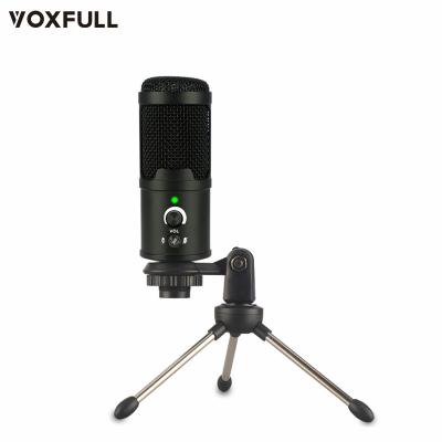 China USB Microphone Voxfull OEM GAMING MICROPHONE USB Singing MIC RECORDING CONDENSER FOR Computer SMARTPHONE Livestream for sale