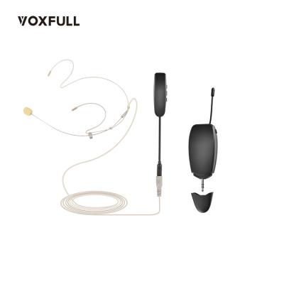 China Lightweight Voxfull Good Quality Ear Headset Microphone Headset Microphone Headset Conference Wireless Microphone for sale