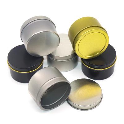 China Durable Custom Logo Luxury Candle Tins 4oz Tin Cans For Candle Making for sale