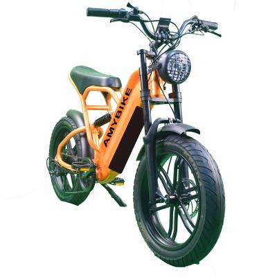 China Aluminum Alloy Ebike Rear Motor-Drive 48V 500W Vintage Electric Bike Amybike AMY ELECTRIC BIKE for sale