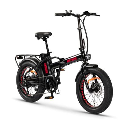 China Aluminum Alloy Electric Ebike Rear Motor-Drive 36V 350W Electric Folding BIKE for sale