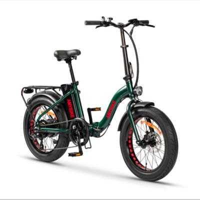 China Aluminum Alloy Electric Ebike Rear Motor-Drive 36V 350W Electric Folding BIKE for sale