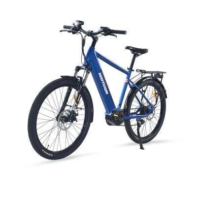 China Aluminum Alloy Ebike Mid Motor-Drive 36V 250W 350W 500W Electric Mountain Bike for sale