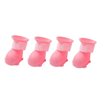 China Stocked Dogs Waterproof Boots For All Weather Suitable Pets Heating Shoes for sale