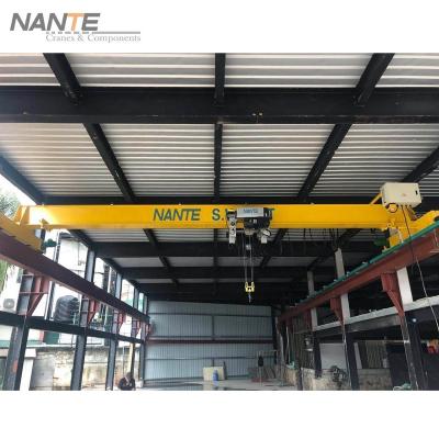 China Bridge Crane Best Single Overhead Crane with minimal dead weight for sale