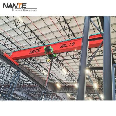 China Crane Workshop Electric Single Overhead Bridge Crane with Euro Type Engine for sale