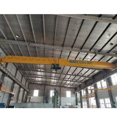 China Bridge Crane Good Manufacturing Indoors Electric Overhead Crane With Safety Warranty for sale