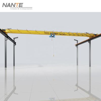 China Bridge Crane High Performance OEM Service Single Girder Overhead Crane With IP65 / IP66 for sale