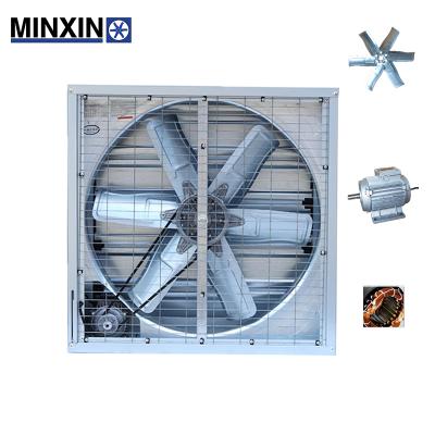 China Factory Factory Industrial Air Box Fan Galvanized Exhaust Fan For Poultry Greenhouse Fan Ventilation for sale