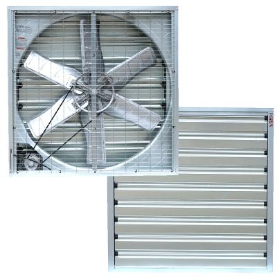 China Warehouse Greenhouse Livestock Farming Large Ventilation Shutter Industrial Exhaust Fan Axial Fans for sale