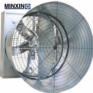 China Large Air Circulation Poultry Farm Agriculture Industrial Ventilation Butterfly Extractor Shutter Cone Fan for sale