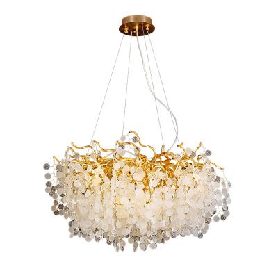 China Modern European Modern Luxury Chandelier Ceiling Pendant Light For Living Room Hotel Lobby for sale