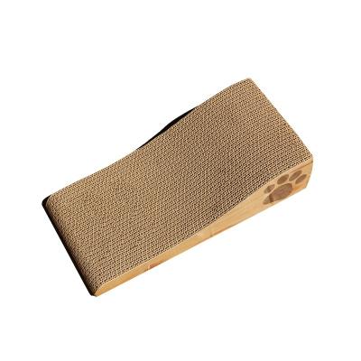 China Wholesale Modern Viable Modern Cat Toy Sofa New Corrugated Hot Sale Cardboard Board Cat Scratcher for sale