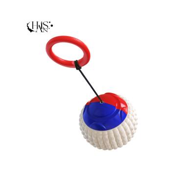 China 2022 Factory Sale Excellent Quality ABS+TPR Interactive Toys Hand Throwing Ball For Pet for sale