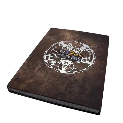 China Promotion Customized hard cover UV gold foil brochure catalogue printing for sale