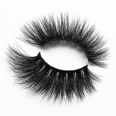 China Lxury Lashes For High End Market Customized Eyelashes Box Natural Long Fluffy Private Label 25mm Handmade 5d Mink Eyelashes for sale