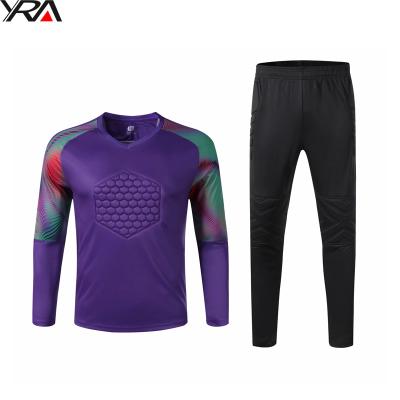 China 2020 Men's Quick Dry Football Soccer Goalkeeper Tank Top Pants The Latest Training Wear Uniform Tank Tops Custom Set for sale