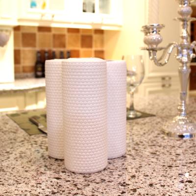 China Disposable Private Label Disposable Kitchen Towel Bulk Organic Magic Cleaning Scouring Roll for sale