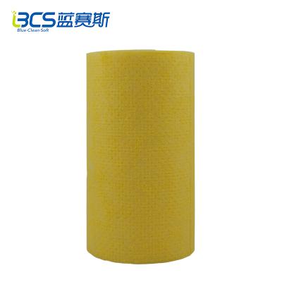 China Sustainable Meltblown Nonwoven Fabric Eco - Friendly Wash Cloth Double Scrub Cleaning Cloth for sale