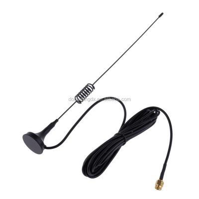 China SMA 10feet 3m Suction 900-1800MHz Cup GSM Antenna For Cars Trucks Boat 5dBi In Black DM-GSM-X-C for sale