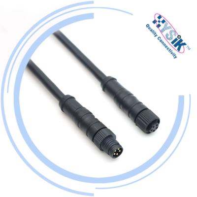 China Sailor/sensor/triggers/transmitters/instruments. Waterproof IEC M8 B Code 5 Pin Male To Female Marine Transducer Cable for sale