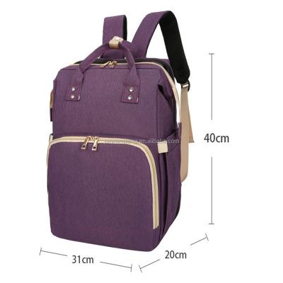 China Waterproof hot sales baby bag fashion style mommy bag for sale