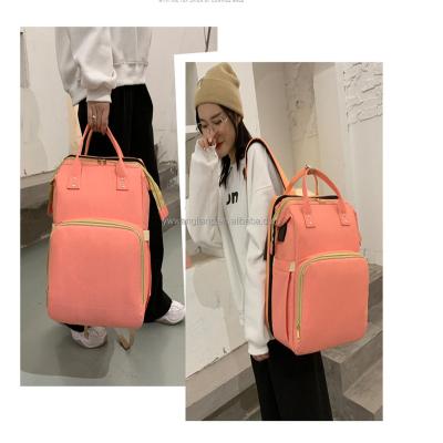 China Waterproof hot sales baby bag fashion style mommy bag for sale