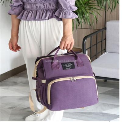 China Waterproof hot sales baby bag fashion style mommy bag for sale