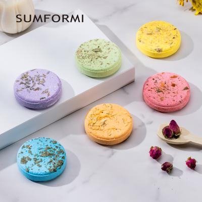 China Hotel Spa Home Spa Low Moq Relax Shower Bombs Aromatherapy Spa Steamer Tablets Shower Steamers Bomb Gift Set for sale